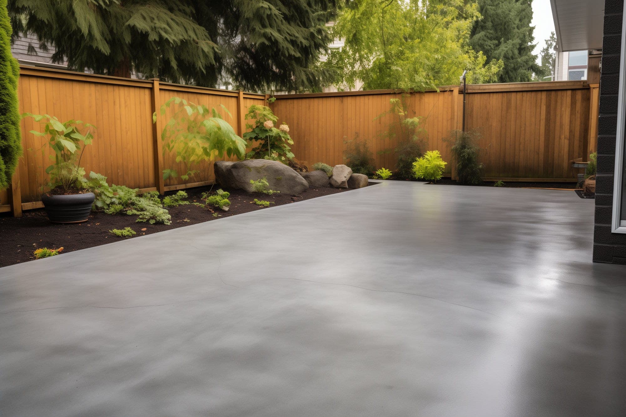 Finished Concrete Patio Des Moines Concrete Works