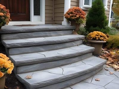 Des Moines Stamped Concrete Steps Des Moines Stamped Concrete Steps