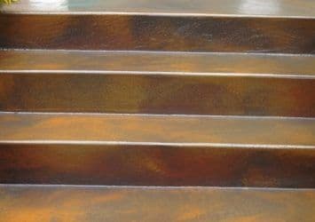Stained Concrete Steps Review By Mark Campbell Stained Concrete Steps Review By Mark Campbell