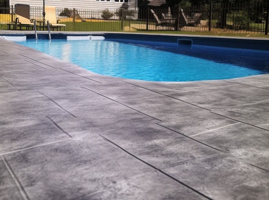 Stamped Concrete Pool Deck image Review Stamped Concrete Pool Deck image Review
