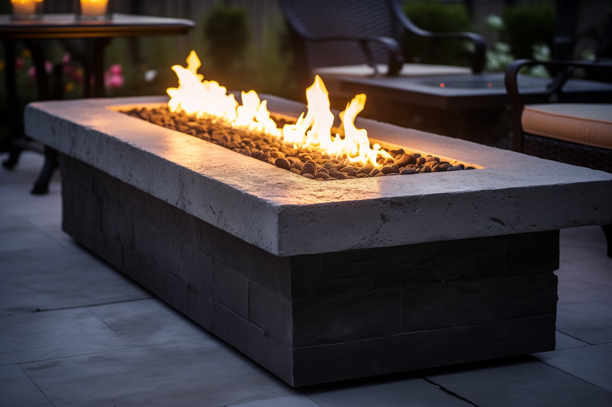 Concrete Patio Fire Pit Ideas The Hottest Patio Upgrade for Des Moines