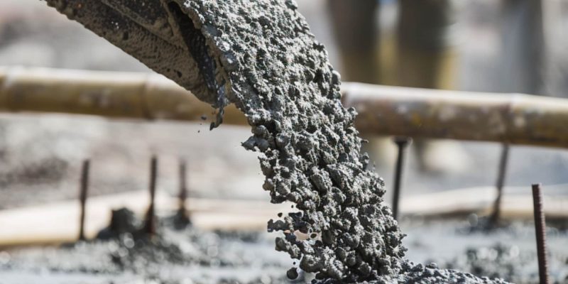 A Concrete Being Poured