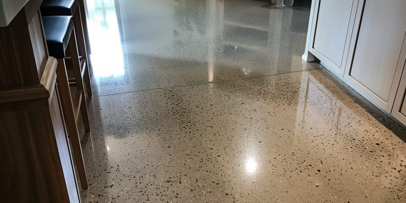 Polished Floor in a House