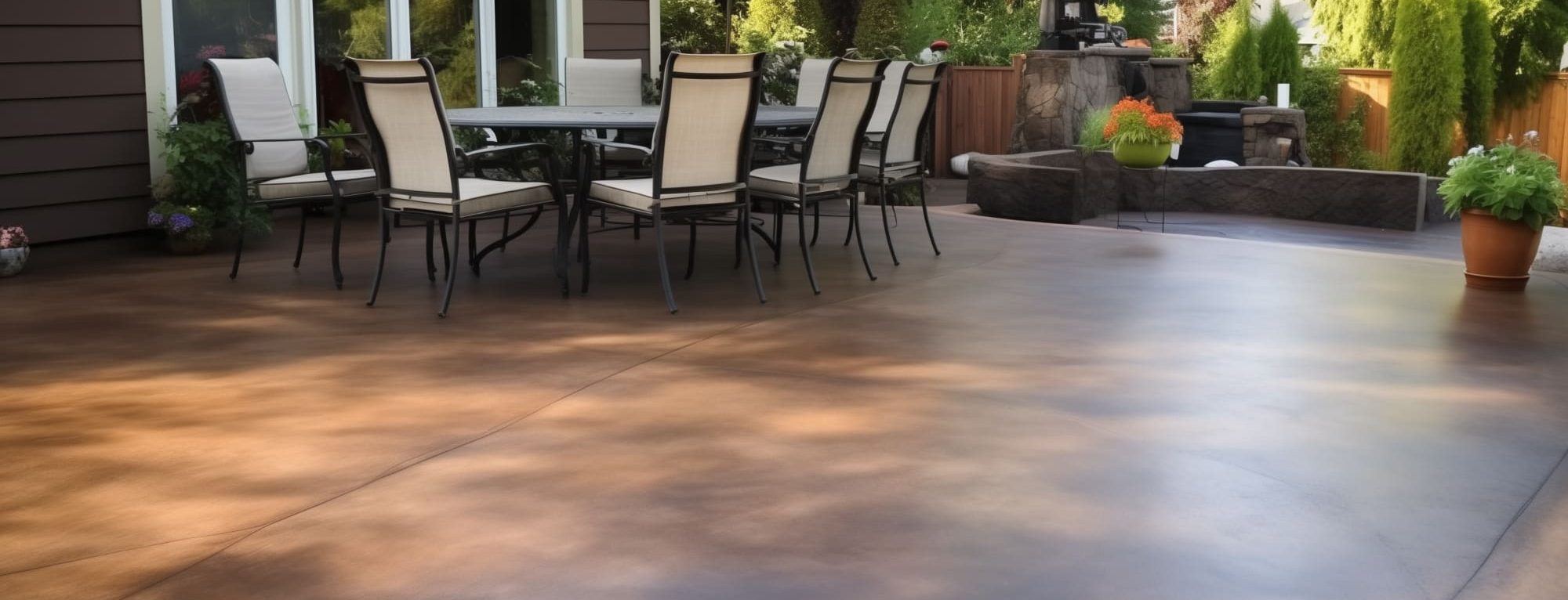 Durable & Stylish Choosing the Best Concrete Patio Colors for Iowa Homes